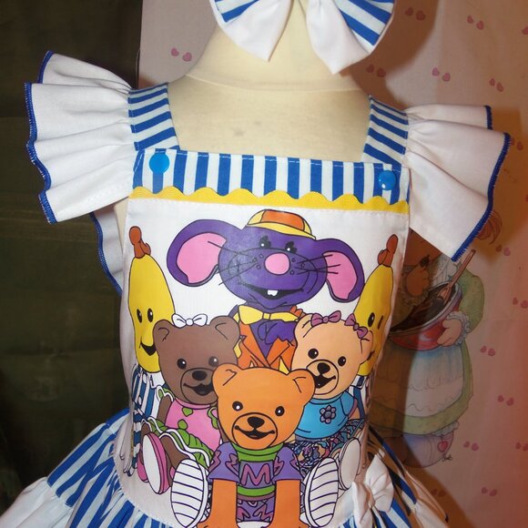 Bananas in Pajamas Kids Dress Size 4t NEW - Picture 2 of 7